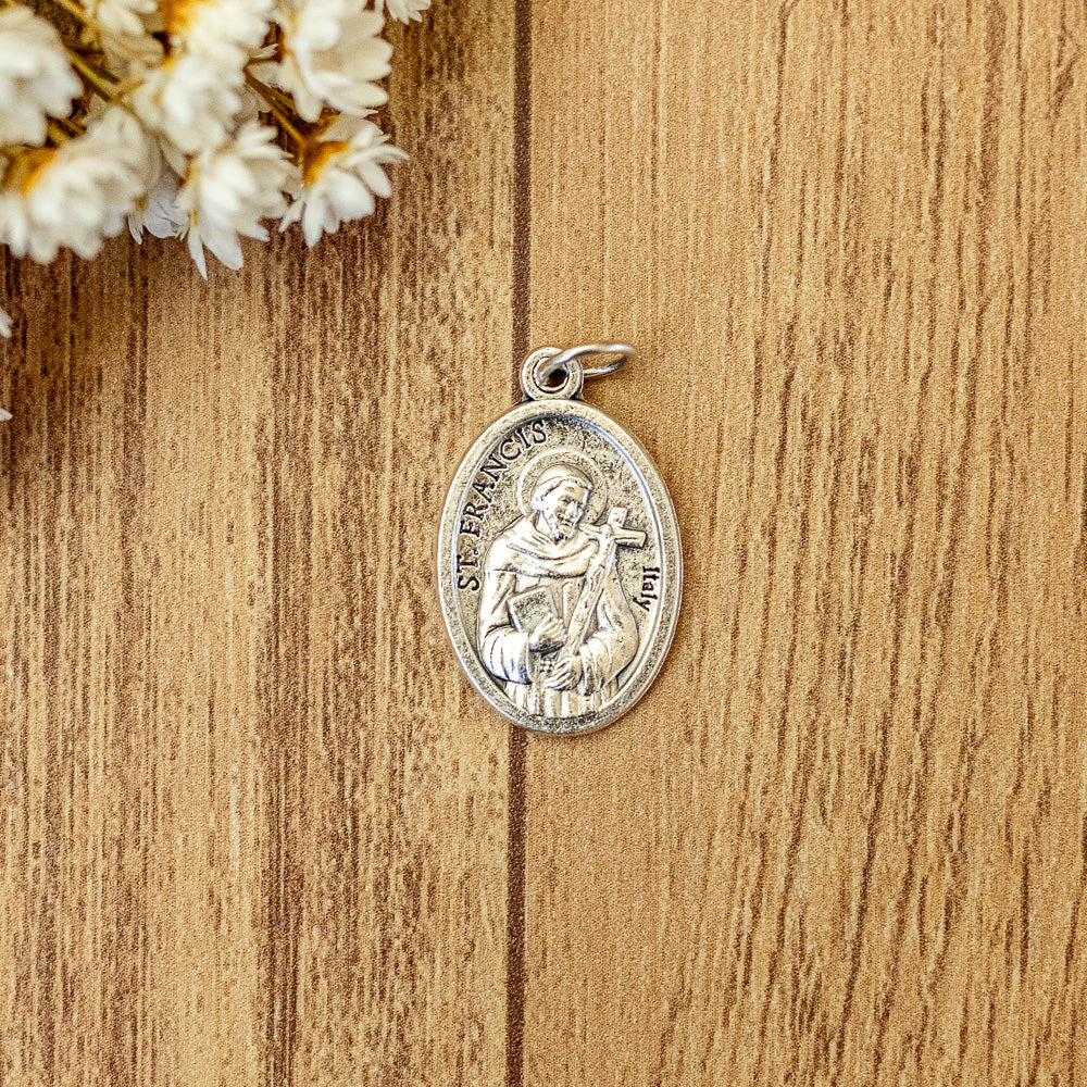 Medalha Santo Antônio e São Francisco - Italiana - Image 4