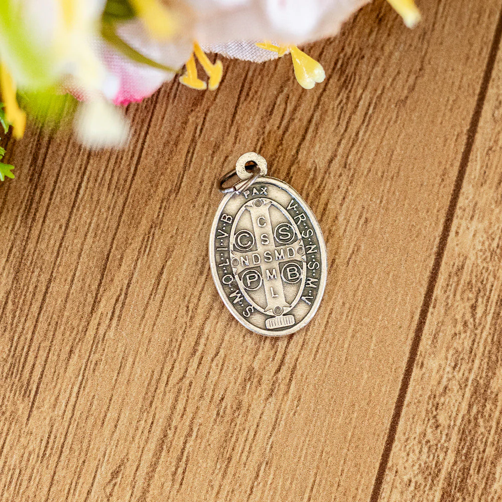 Medalha de São Bento Oval - Italiana - Image 3