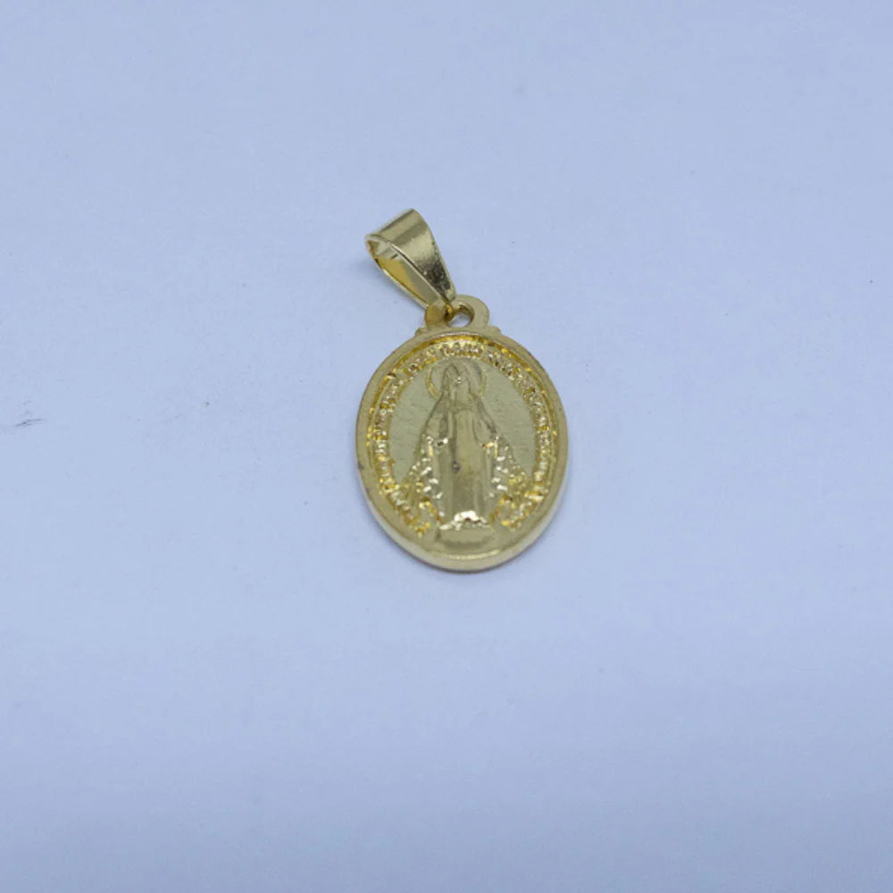 Medalha Milagrosa 18 mm - Dourada - Image 3