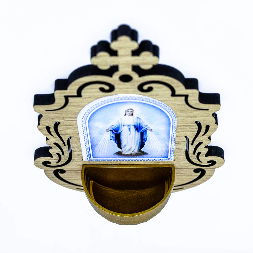 Pia para Água Benta Devocional - Nossa Senhora das Graças - Image 4