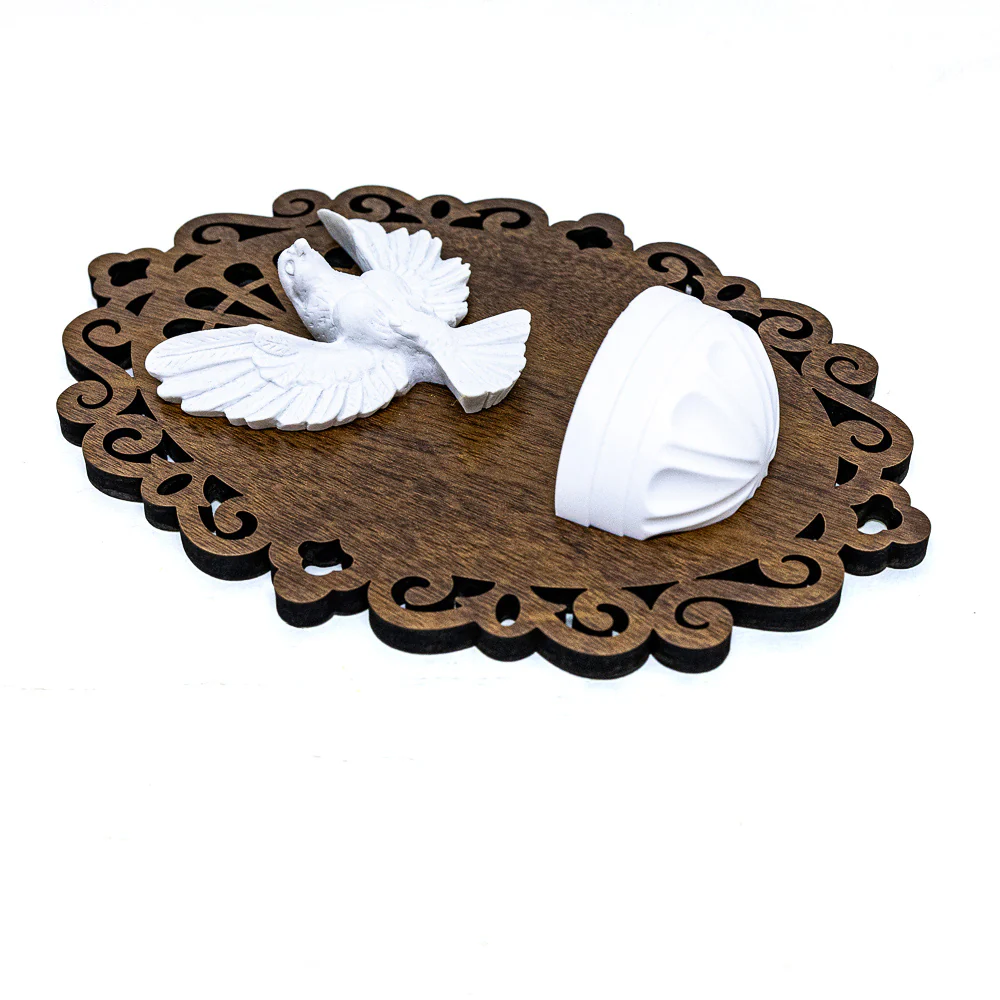 Pia para Água Benta Devocional - Espírito Santo - Image 3