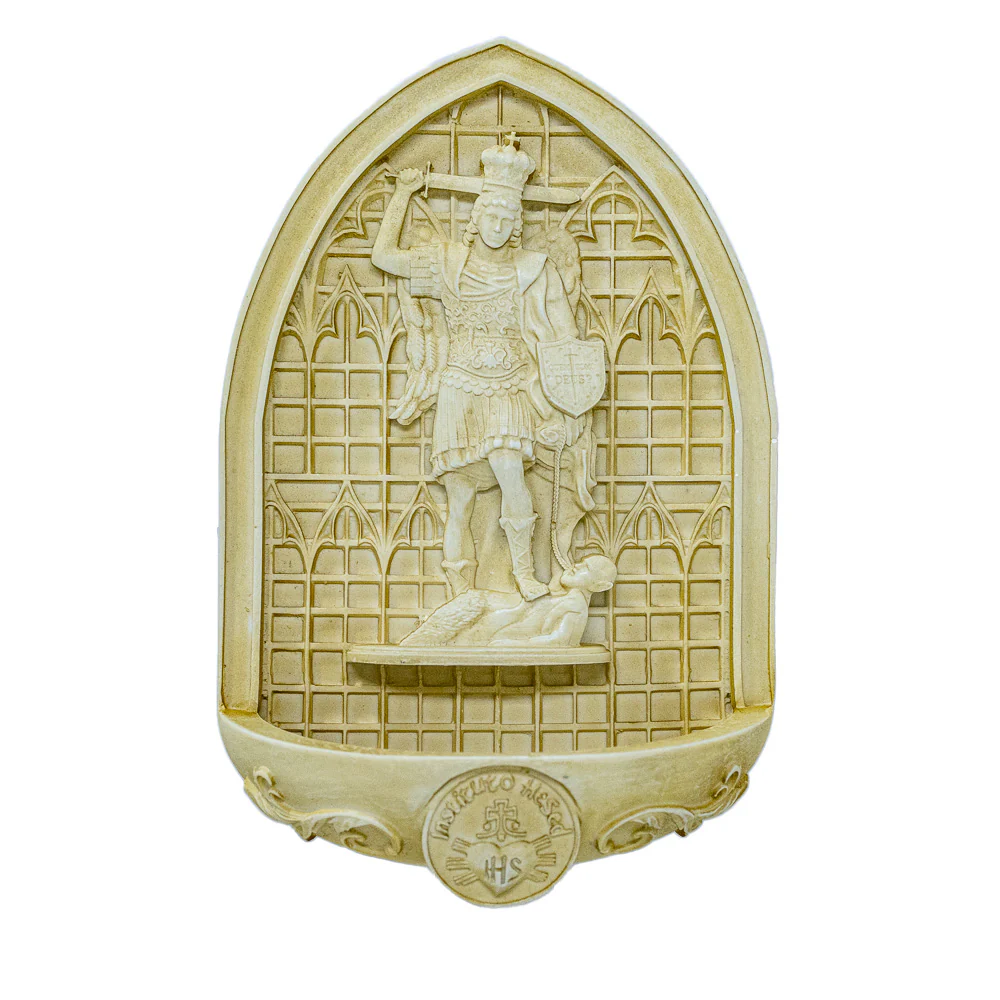 Pia para Água Benta em Pó de Pedra São Miguel 14cm - Hesed - Image 4