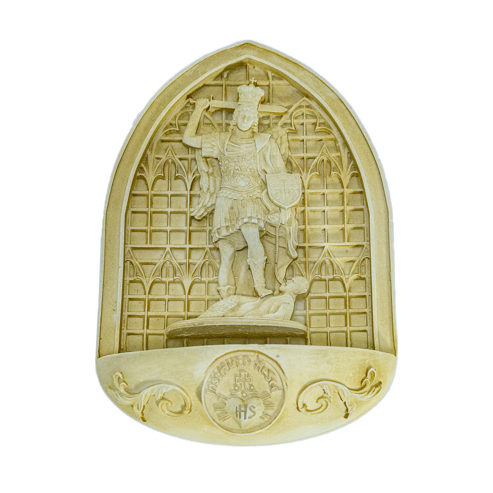 Pia para Água Benta em Pó de Pedra São Miguel 14cm - Hesed - Image 5