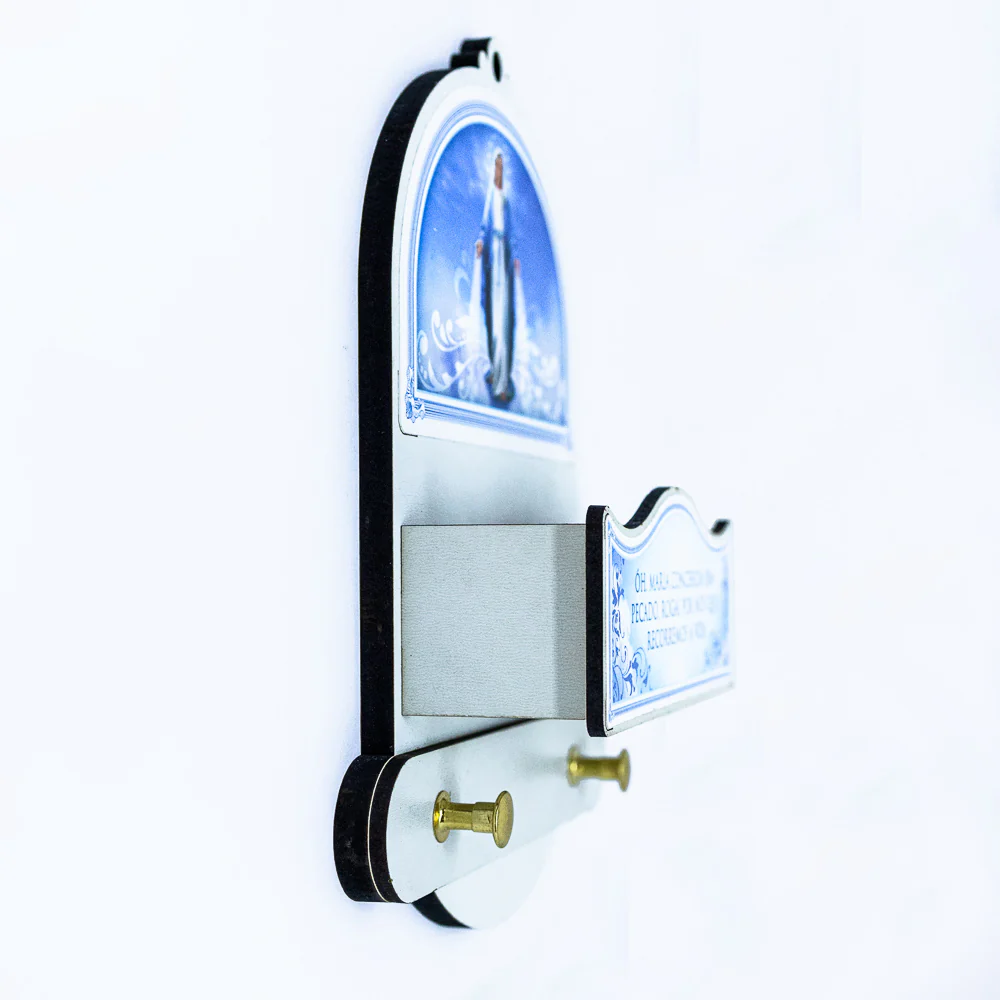 Porta Chave com Kit Sal, Água e Óleo - Nossa Senhora das Graças - Image 3