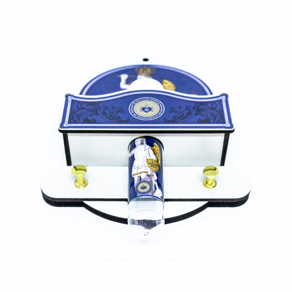 Porta Chave com Kit Sal, Água e Óleo - São Miguel Glorioso - Hesed - Image 3