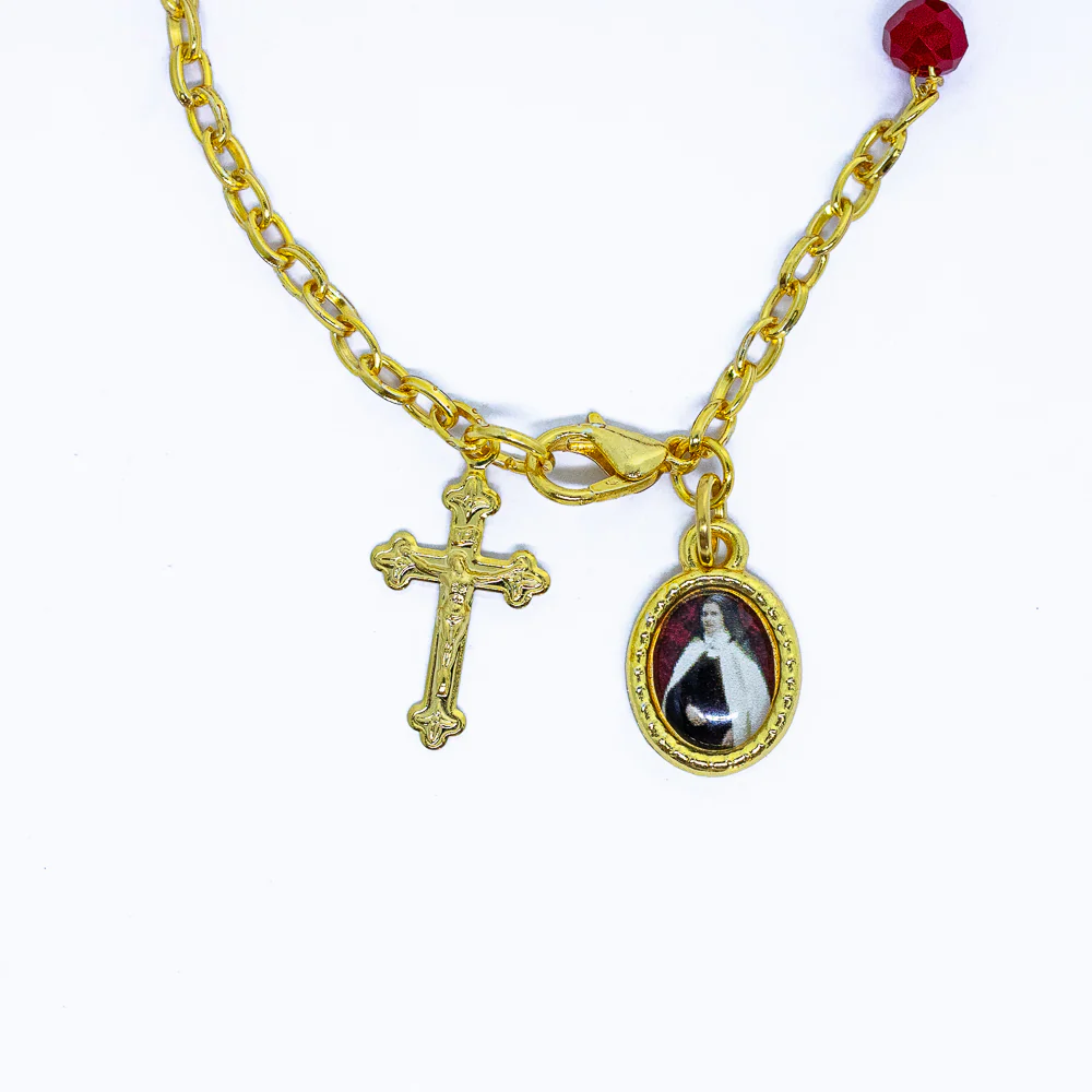 Pulseira Cristal Santa Teresinha - Image 4