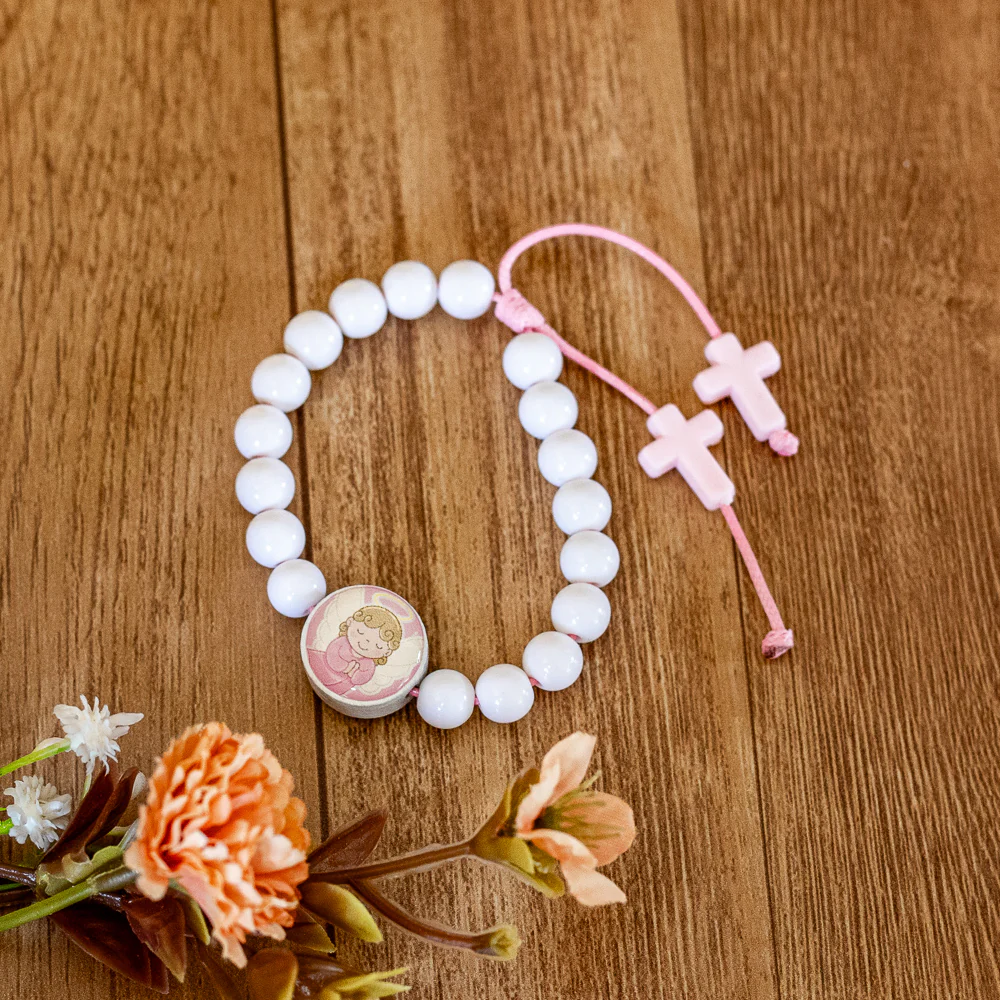 Pulseira Infantil - Anjo Rosa - Image 3