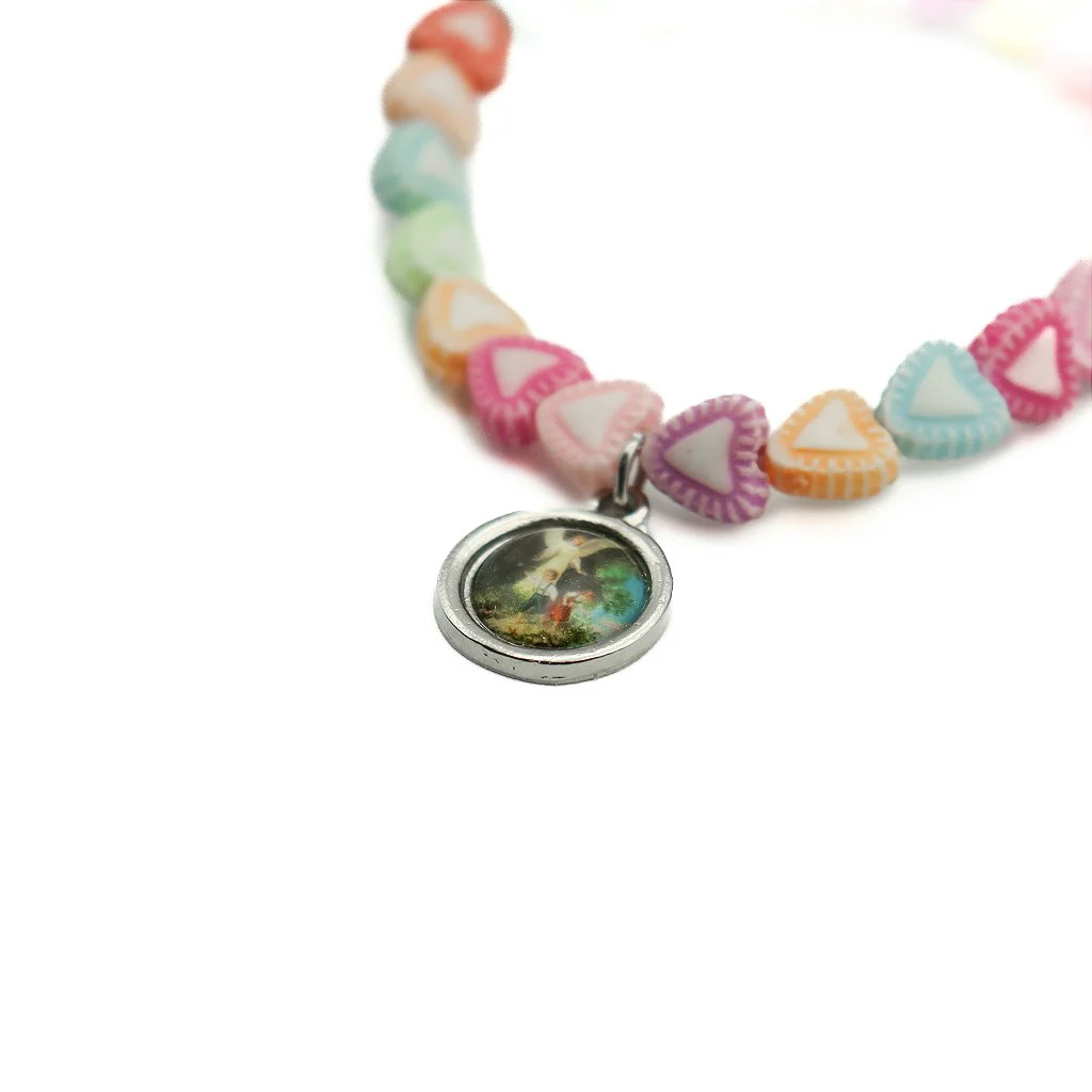 Pulseira Infantil Coração Colorido - Image 4