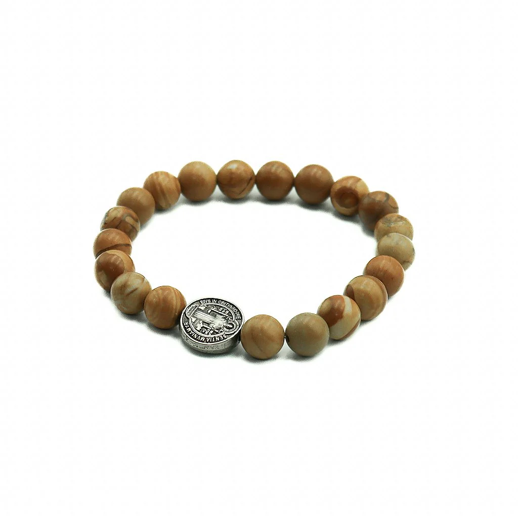 Pulseira São Bento (Pedra Natural) - Image 3