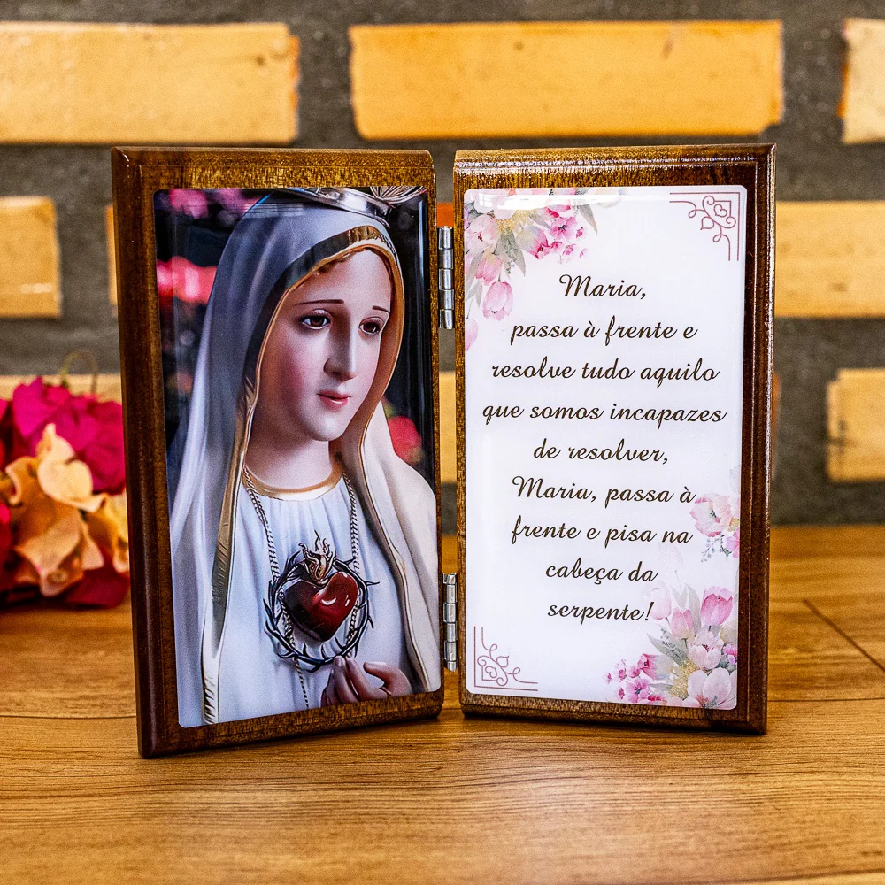 Quadro de Mesa Maria Passa na Frente - Image 4