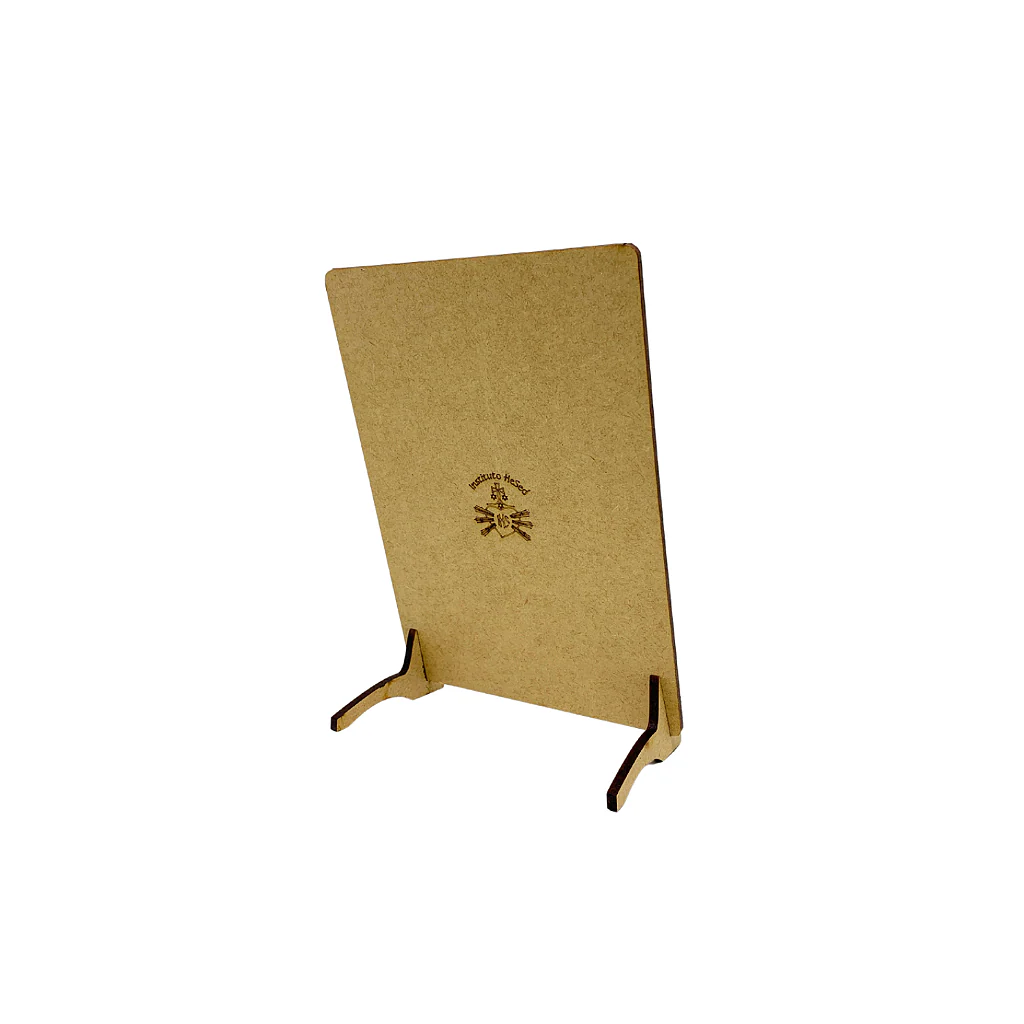 Quadro de São Miguel em MDF - 10x15 cm - Image 3