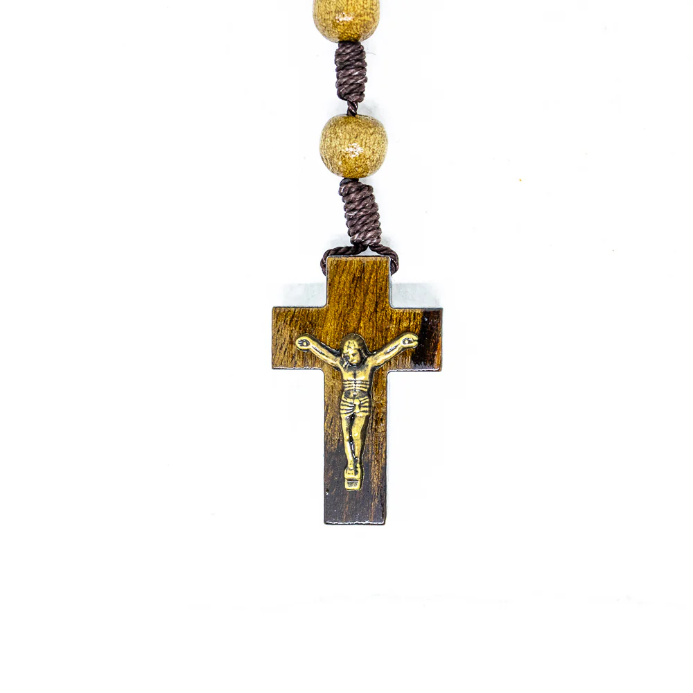 Terço 8mm Madeira - Nossa Senhora de Fátima - Image 4