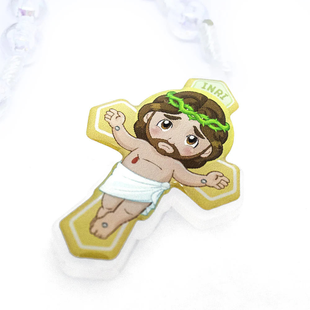 Terço Bolsinha Manto Infantil - Nossa Senhora de Fátima - Image 3