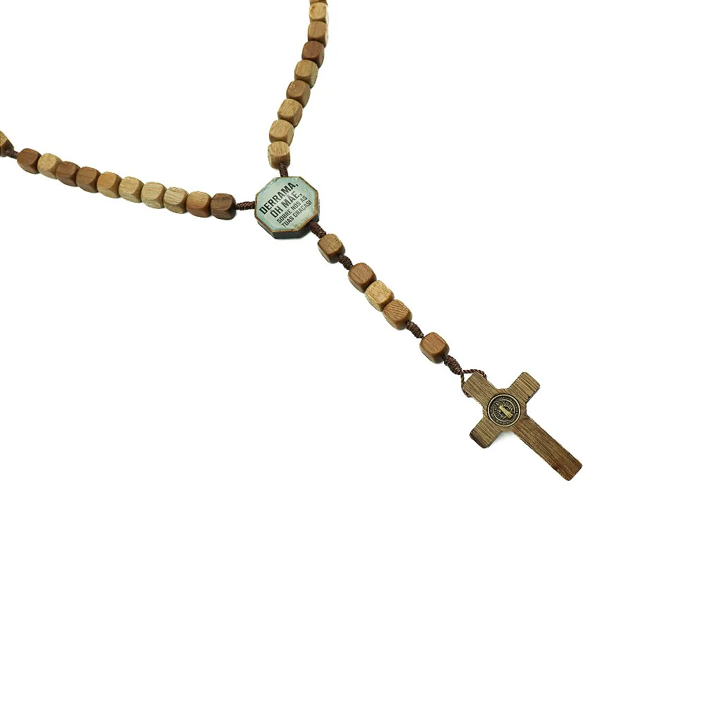 Terço de Nossa Senhora das Graças - Cubos Imbuia - Image 3