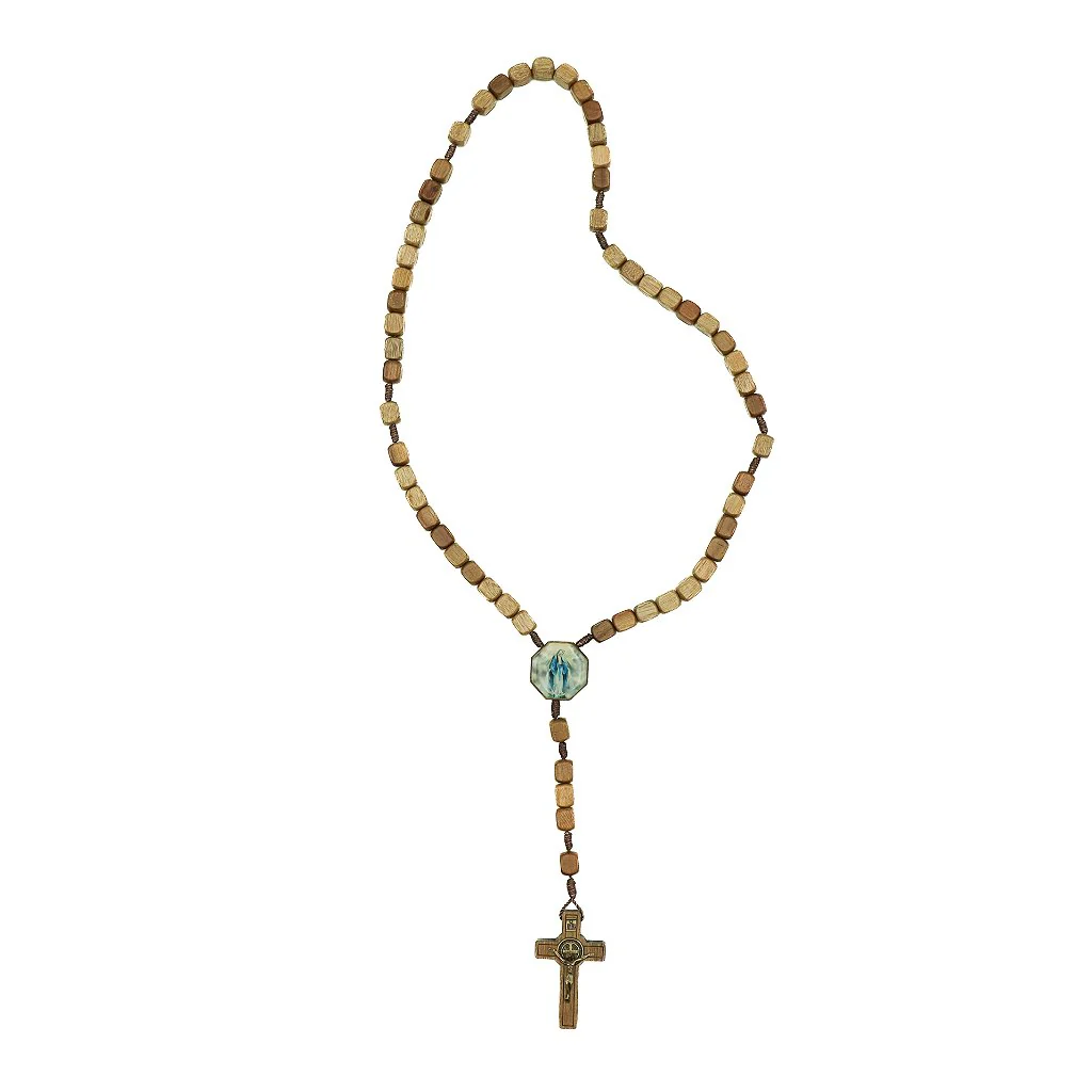 Terço de Nossa Senhora das Graças - Cubos Imbuia - Image 4