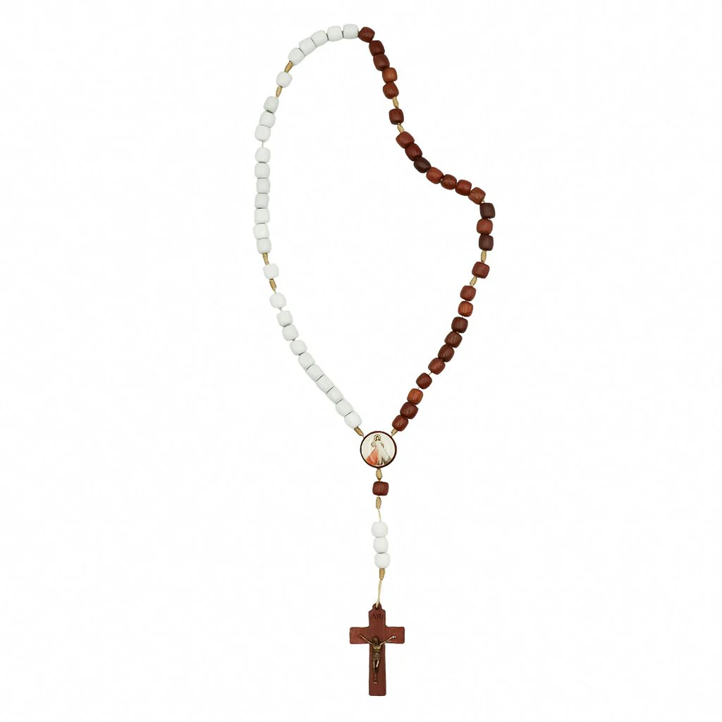 Terço Madeira Divina Misericórdia - Hesed - Image 3