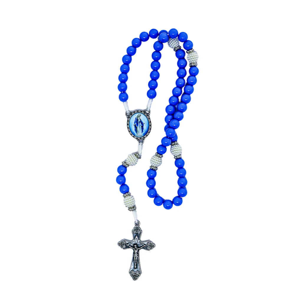Terço na Bolsinha Manto - Nossa Senhora das Graças - Image 2